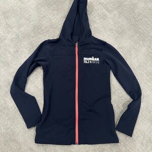 Ironman Navy and Red Women's Hoodie Salem, OR